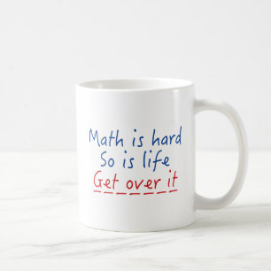 Caneca De Café Matemática É Difícil