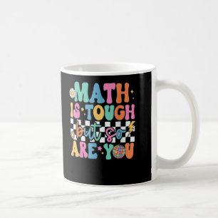 Caneca De Café Matemática é difícil, mas você também é professor