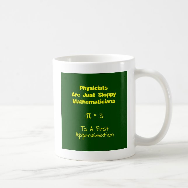 Caneca De Café Matemática superficial (Direita)