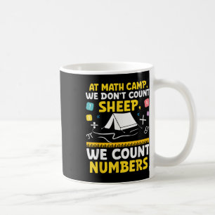 Caneca De Café Matemático Camp Matemático Acampando Matemático