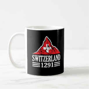 Caneca De Café Materhorn De Sinalizador De suiça Desde 1291