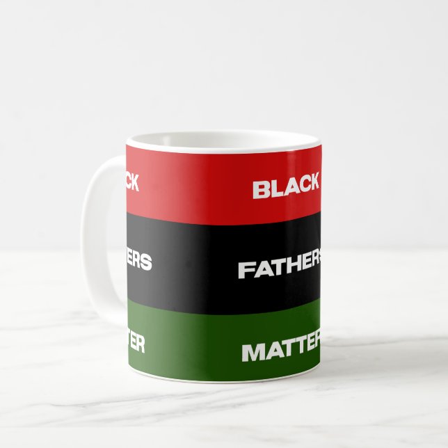 Caneca De Café Matéria de Pais Negros (Frente Esquerda)
