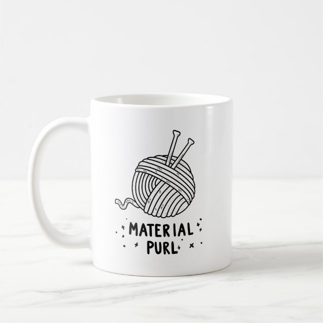 Caneca De Café Matéria Purl Fabulosa Codificação Canuca (Esquerda)
