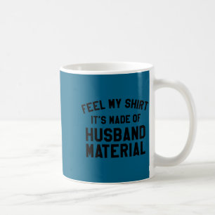 Caneca De Café Material de Marido Engraçado Arte de Piada de Pai