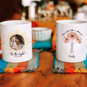 Caneca De Café Mateus 5:14   Psalm 103:15 Foto