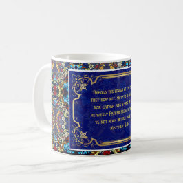 Caneca De Café Mateus 6:26 -