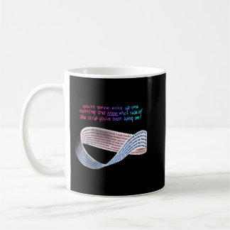 Caneca De Café Math Punk Mobius Strip Que Lado da Cama Você é