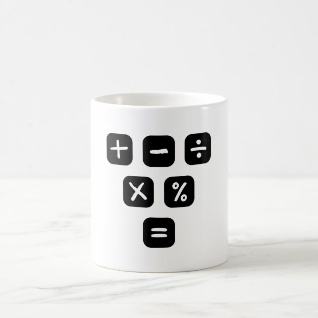 Caneca De Café Math Symbols mathematical Signs (Centro)