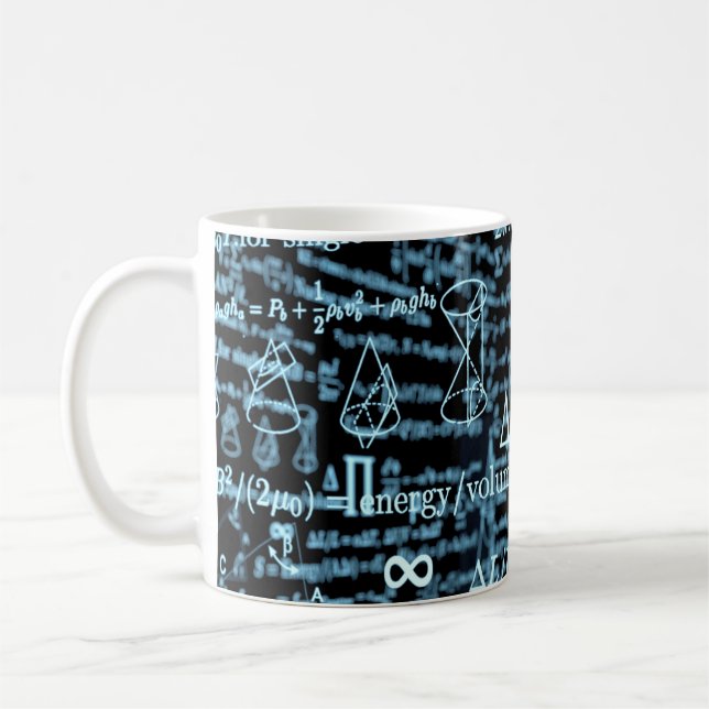 Caneca De Café Mathematik Geometrie Lehrertasse (Esquerda)