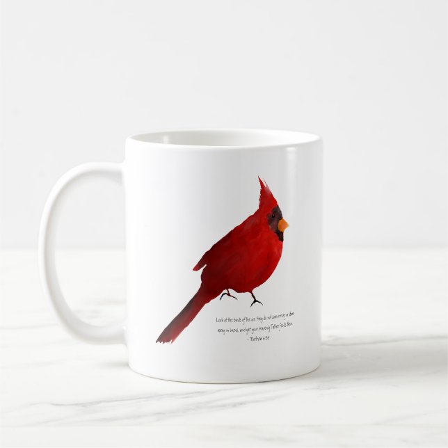 Caneca De Café Mathew saturado com vermelho escuro profundo de aq (Esquerda)