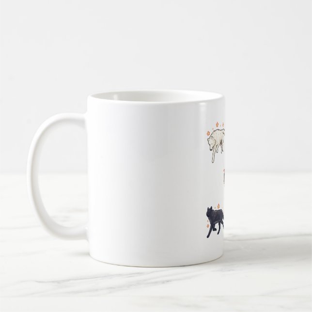 Caneca De Café matilha de lobo (Esquerda)