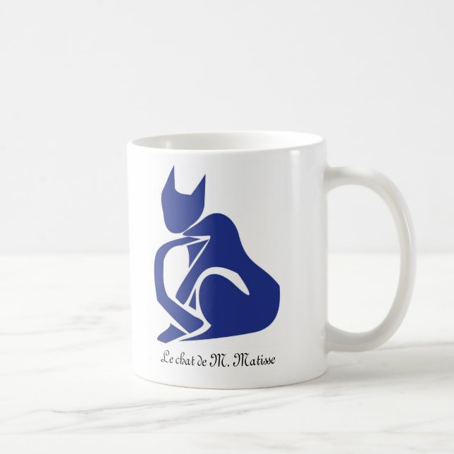 Caneca De Café Matisse's Cat Mug (Direita)