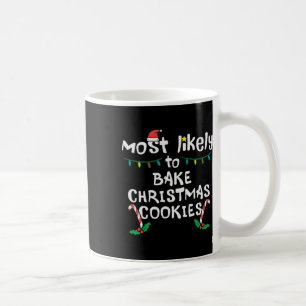 Caneca De Café Matriz da Família Cookie Xmas de Natal mais Assar