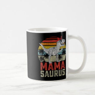 Caneca De Café Matriz da Família Mamasaurus T Rex Dinosaur Mama S