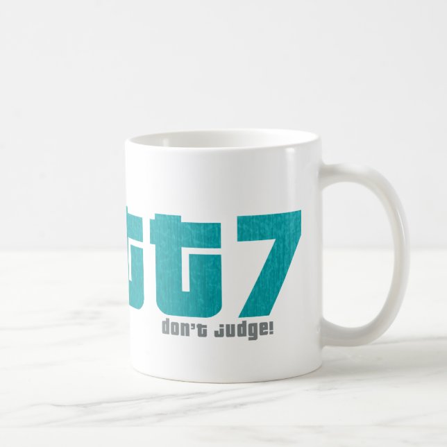 Caneca De Café Matt7 - Não julgue Mug (Direita)