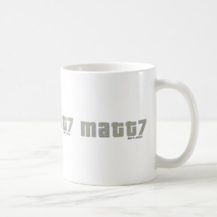 Caneca De Café Matt7 - Não julgue Mug
