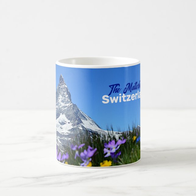 Caneca De Café Matterhorn Switzer Viagem Souvenir (Centro)