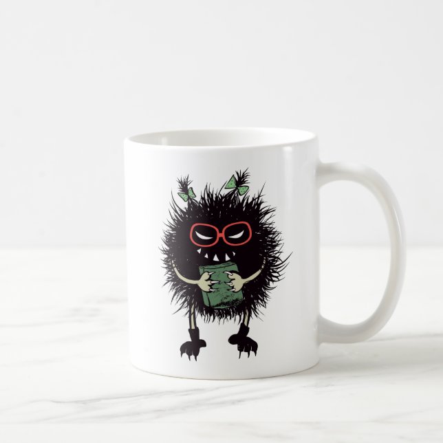 Caneca De Café Mau Caracter Gothic Book Lover (Direita)