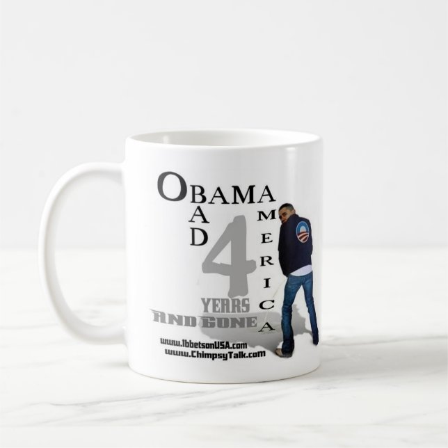 Caneca De Café Mau de Obama! Copos de café (Esquerda)