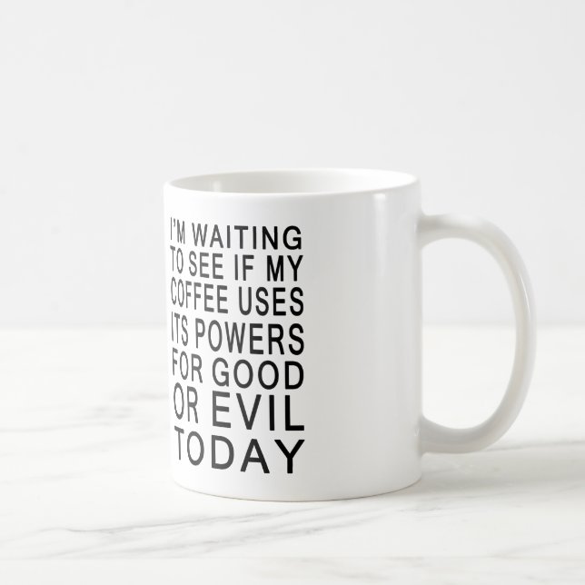 Caneca De Café Mau do café ou bom (Direita)