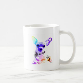 Caneca De Café Mau para o Osso Chihuahua