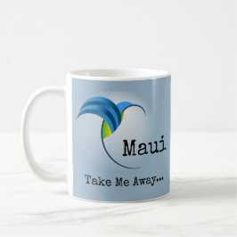 Caneca De Café Maui Me Leva...