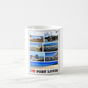 Caneca De Café Maurícia - Eu Amo -