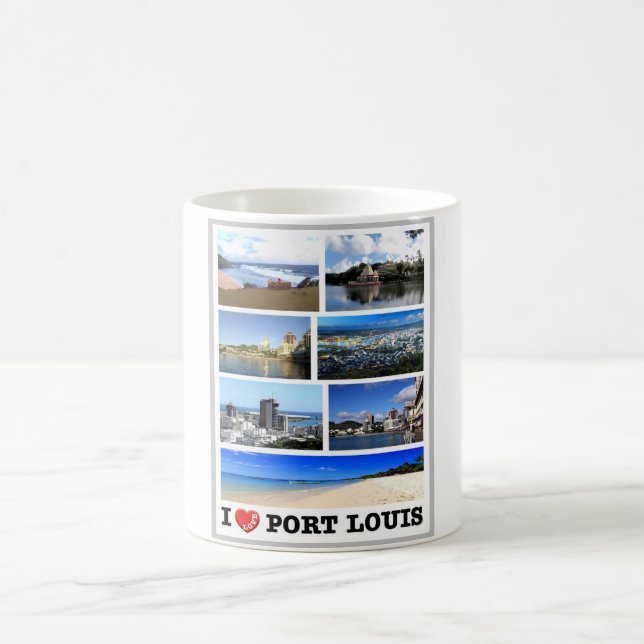 Caneca De Café Maurícia - Eu Amo - (Centro)