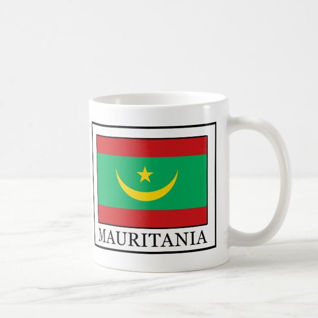 Caneca De Café Mauritânia (Direita)
