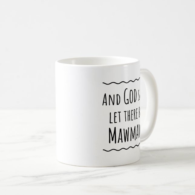 Caneca De Café Mawmaw Gift Idea Coffee Mug (Frente Esquerda)