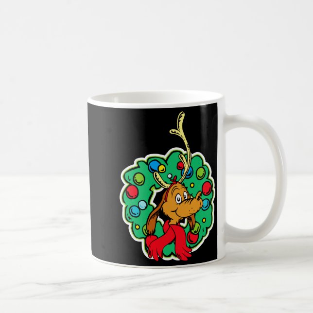 Caneca De Café Max Christmas Wreath  (Direita)