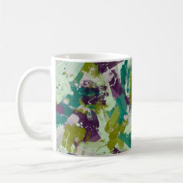 Caneca De Café Maximalist Paint Splatters