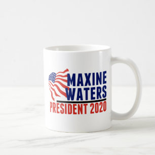 Caneca De Café Maxine Waters para Presidente 2020