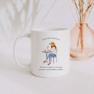 Caneca De Café May Birth Month Girl | Monogram 