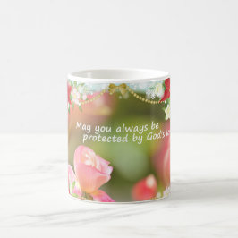 Caneca De Café May you always be protected by God's love 