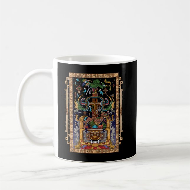 Caneca De Café Mayan Astronaut King Pakal (Esquerda)
