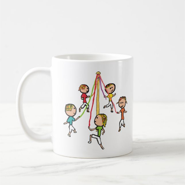 Caneca De Café Maypole Dancing (Esquerda)