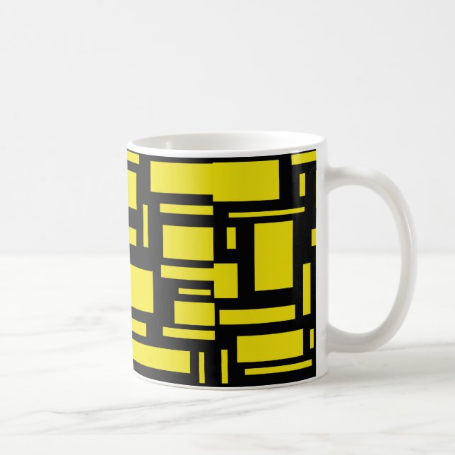 Caneca De Café Maze amarelo (Direita)