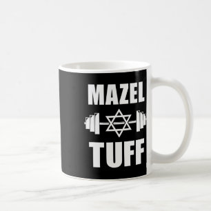 Caneca De Café Mazel Tuff Funny Juewout