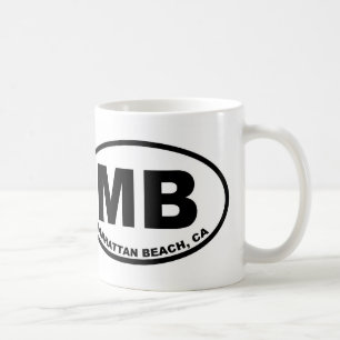 Caneca De Café MB Manhattan Beach