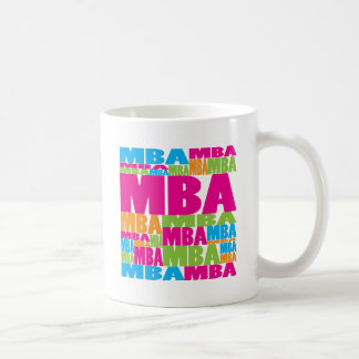 Caneca De Café MBA colorido