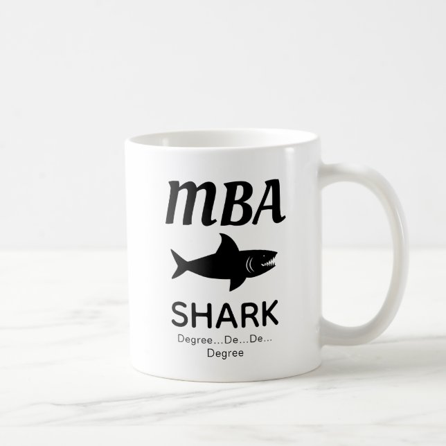 Caneca De Café MBA Shark Coffee Mug (Direita)