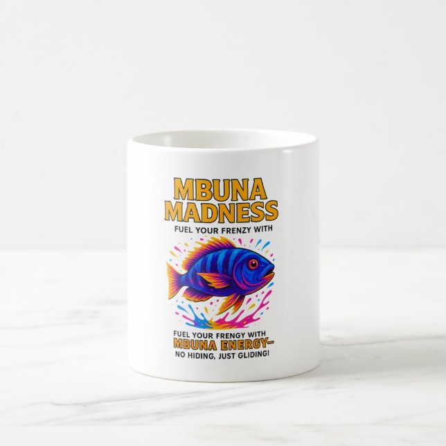 Caneca De Café Mbuna Madness Energy Beink Parody (Centro)