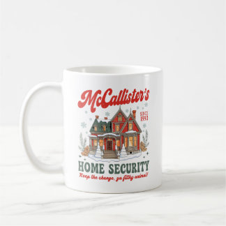 Caneca De Café McCallister’s Home Security Christmas