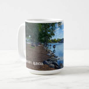 Caneca De Café McHenry, Illinois   Rio Fox Walkway