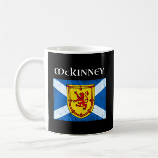 Caneca De Café Mckinney Clan Scottish Name Scotland Flag