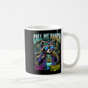 Caneca De Café Me Chame de Rancho Porque Eu Estou Vestindo Hip Ho