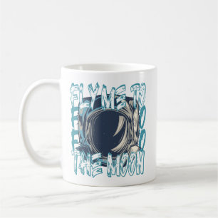 Caneca De Café Me Leva À Lua