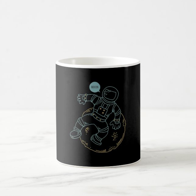 Caneca De Café Me levante até a Lua (Centro)