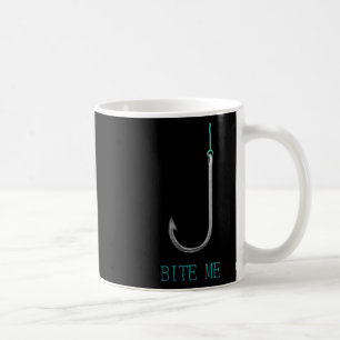 Caneca De Café Me Morda Gancho Pescaria Pescadores Presente